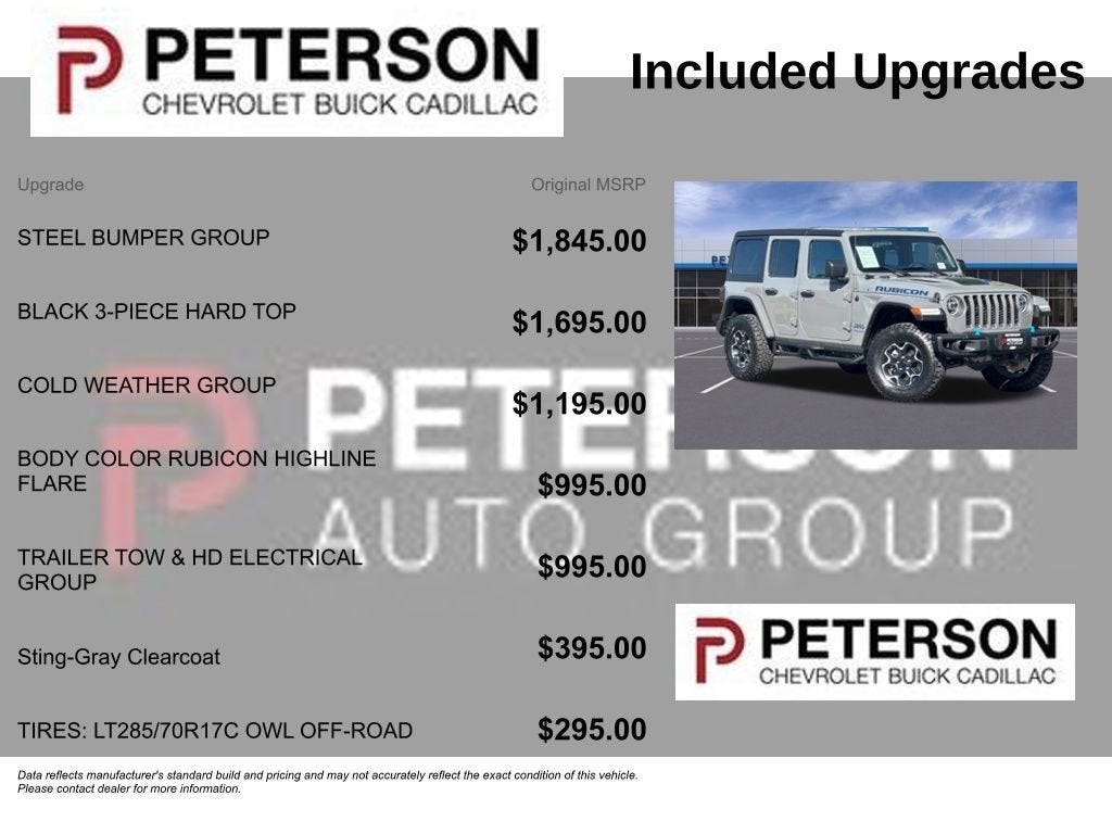 2022 Jeep Wrangler 4xe Unlimited Rubicon