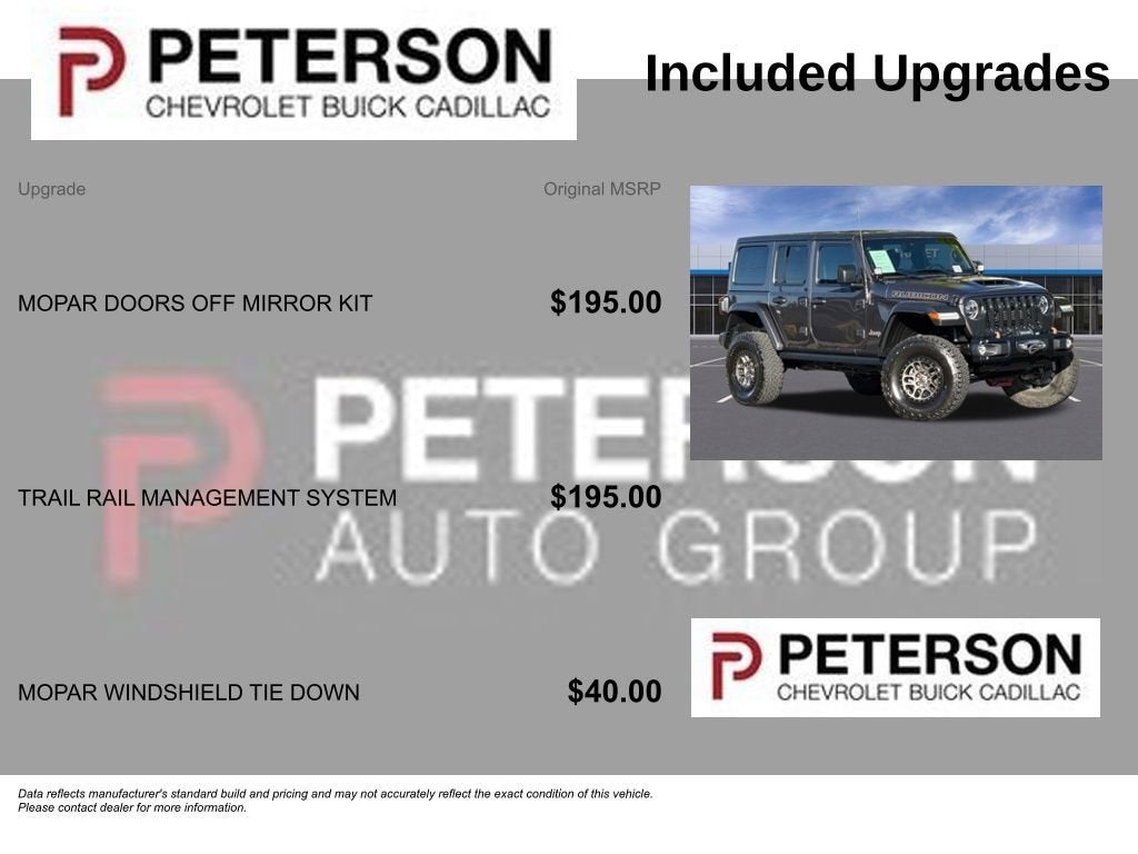 2022 Jeep Wrangler Unlimited Rubicon 392 4x4