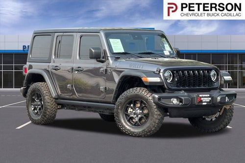 2024 Jeep Wrangler 4-Door Willys 4x4