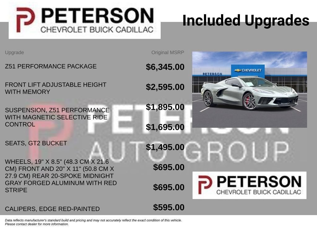 2024 Chevrolet Corvette Stingray 2LT