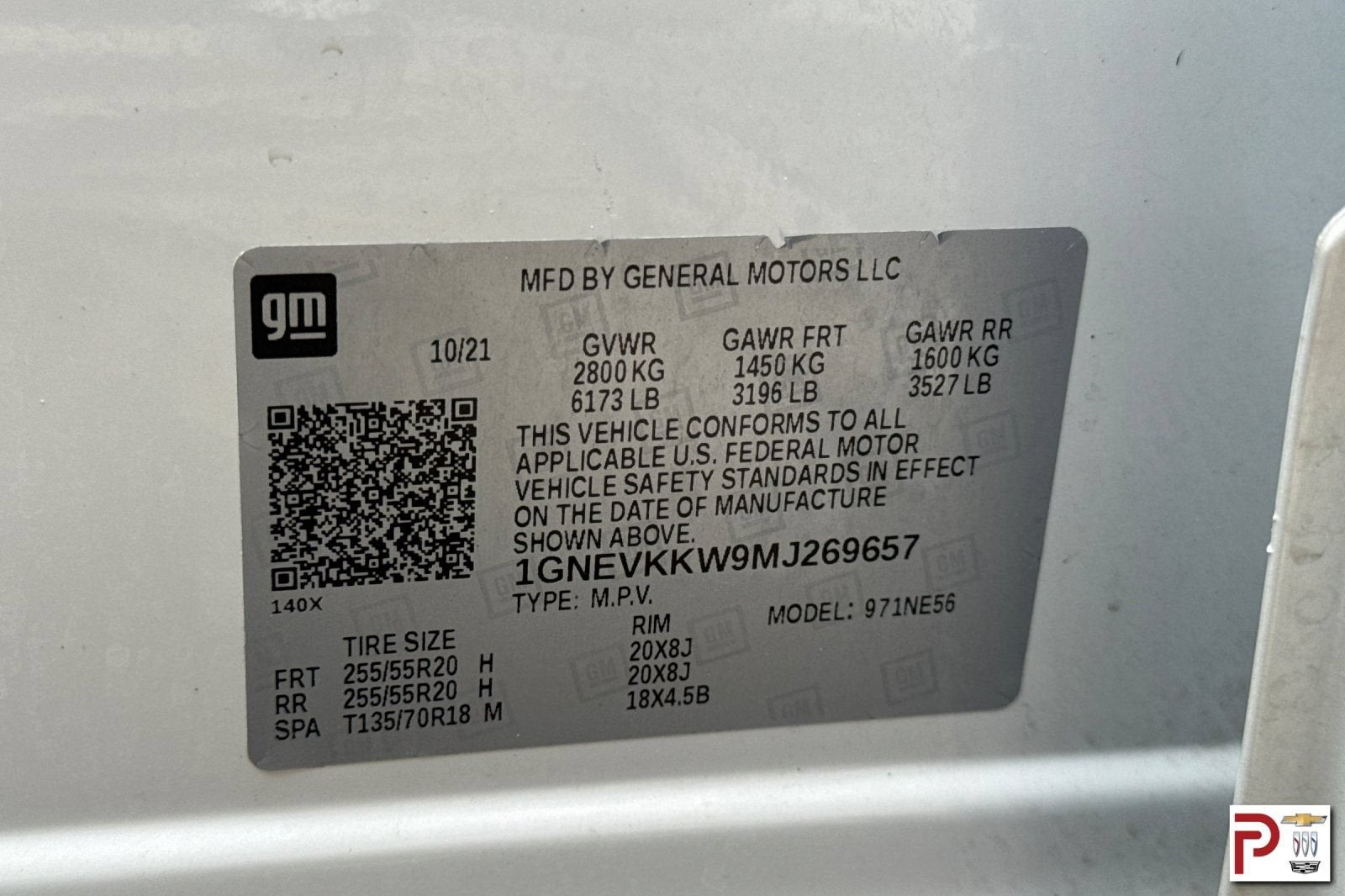 2021 Chevrolet Traverse Premier