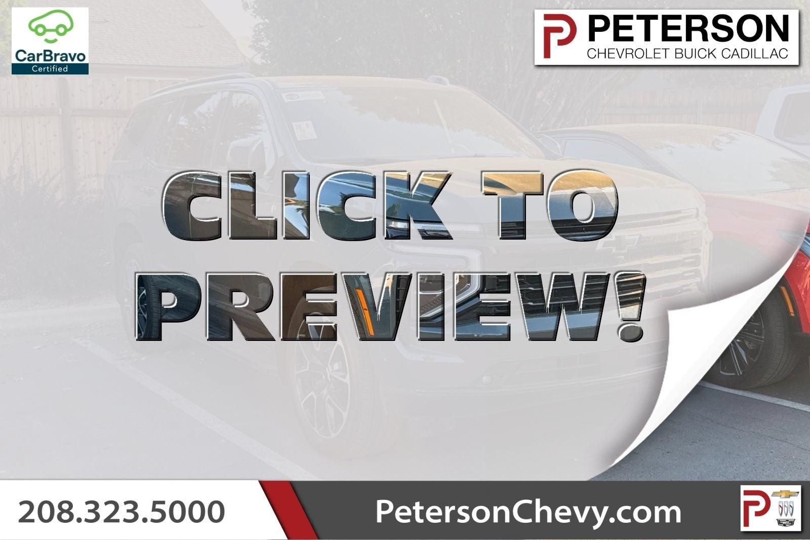2026 Chevrolet Tahoe RST