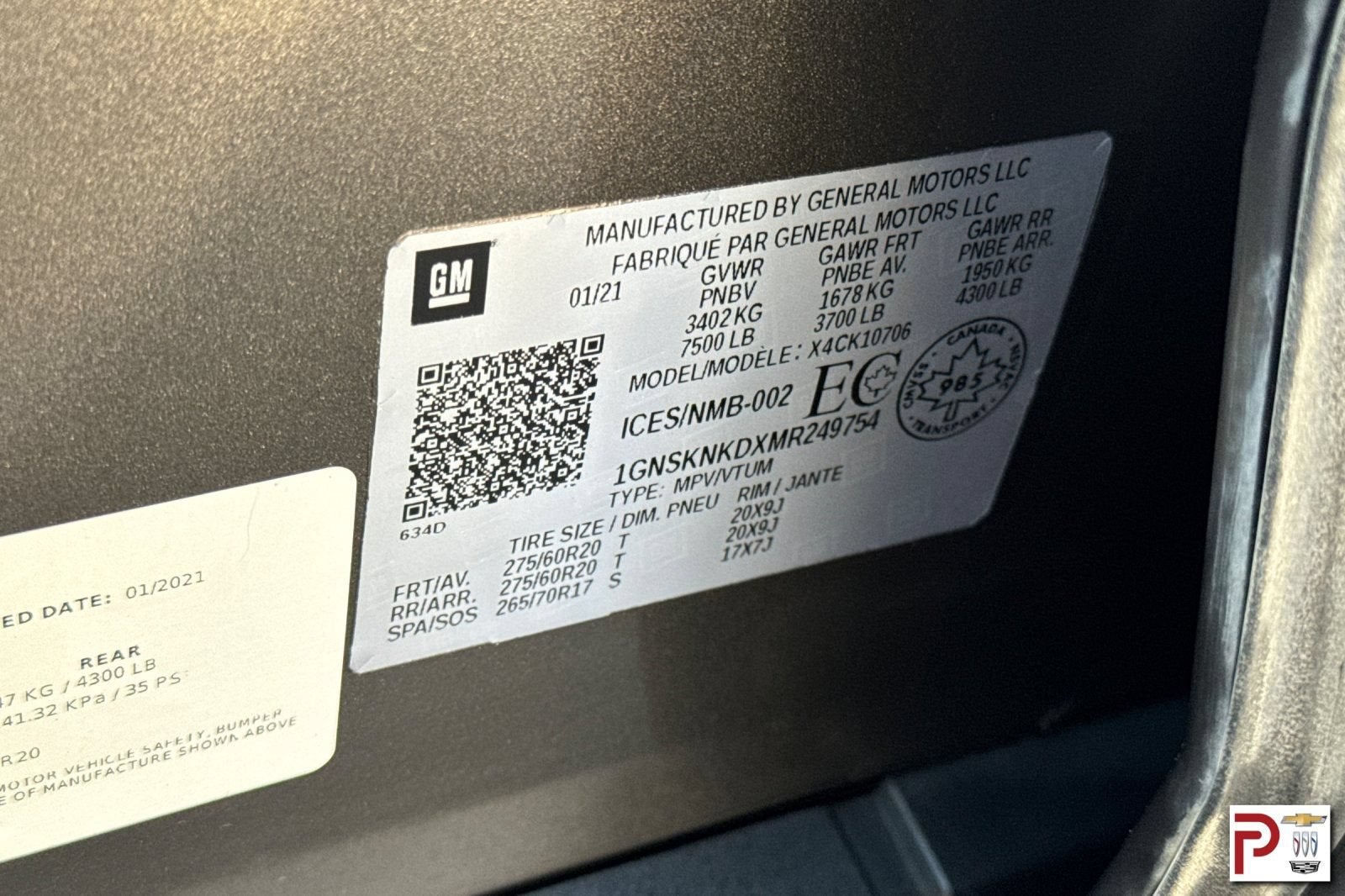 2021 Chevrolet Tahoe LT