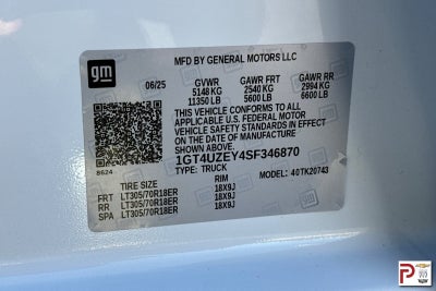 2025 GMC Sierra 2500 HD AT4X