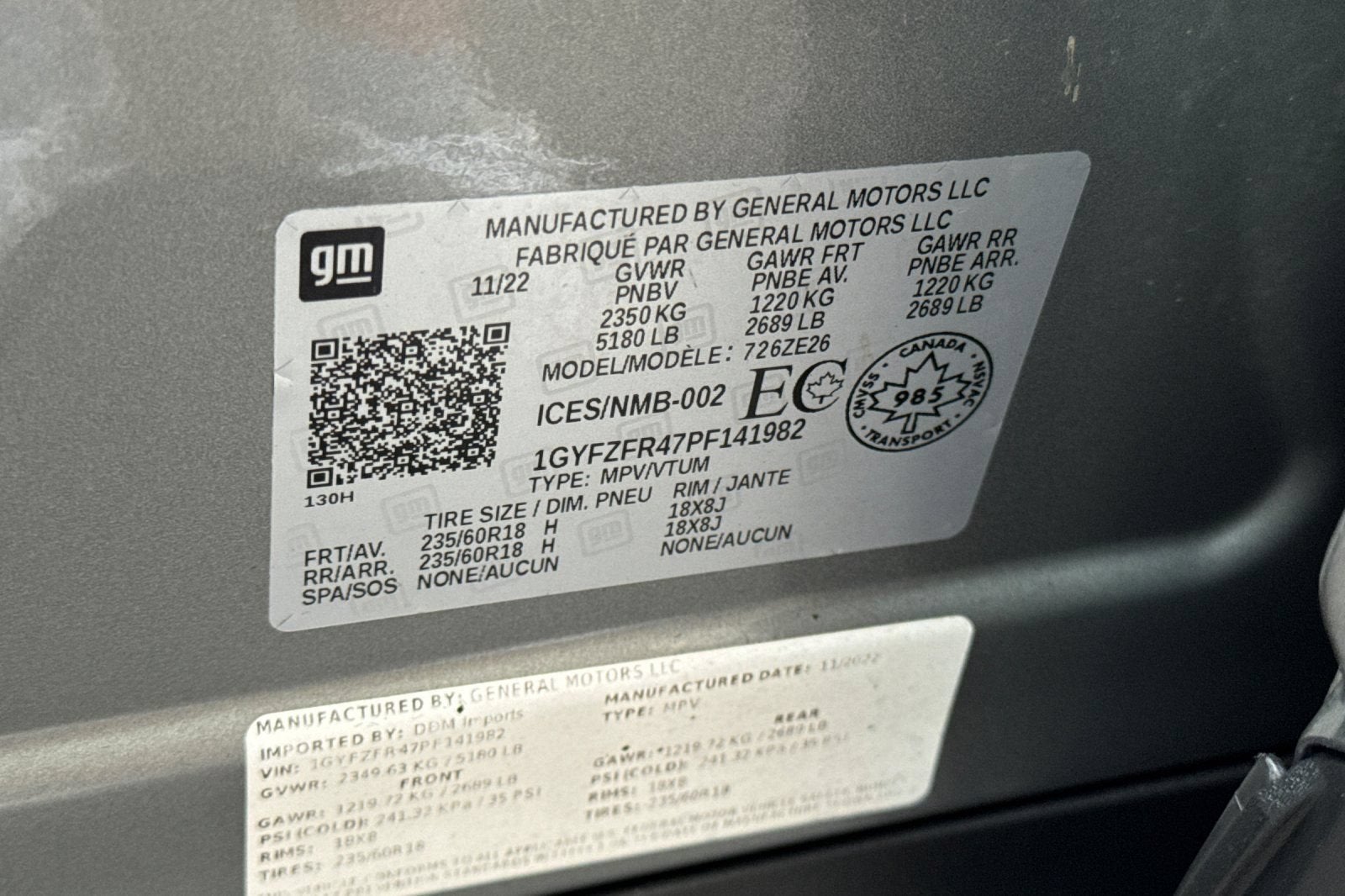 2023 Cadillac XT4 AWD Sport