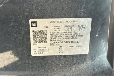 2019 Cadillac XT5 Platinum AWD