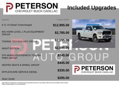 2026 RAM 3500 Big Horn Crew Cab 4x4 8' Box