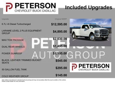 2025 RAM 3500 Laramie Crew Cab 4x4 8' Box