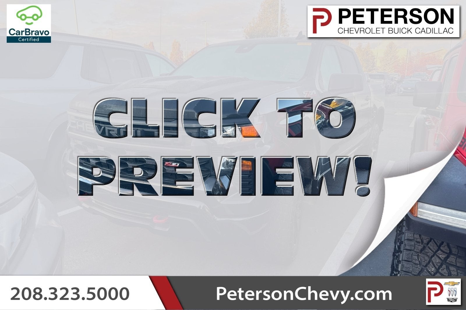 2023 Chevrolet Silverado 1500 Custom Trail Boss