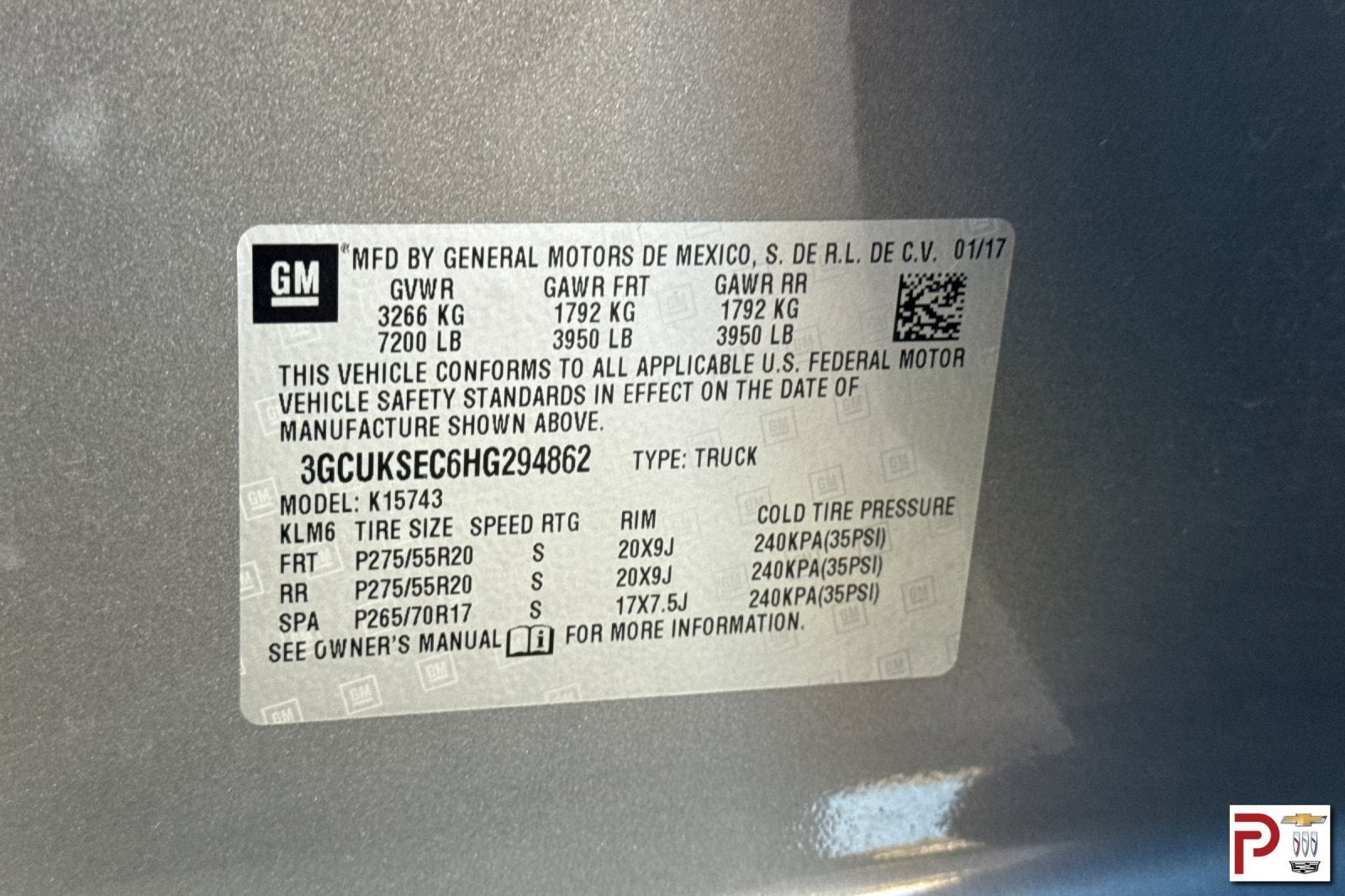 2017 Chevrolet Silverado 1500 LTZ