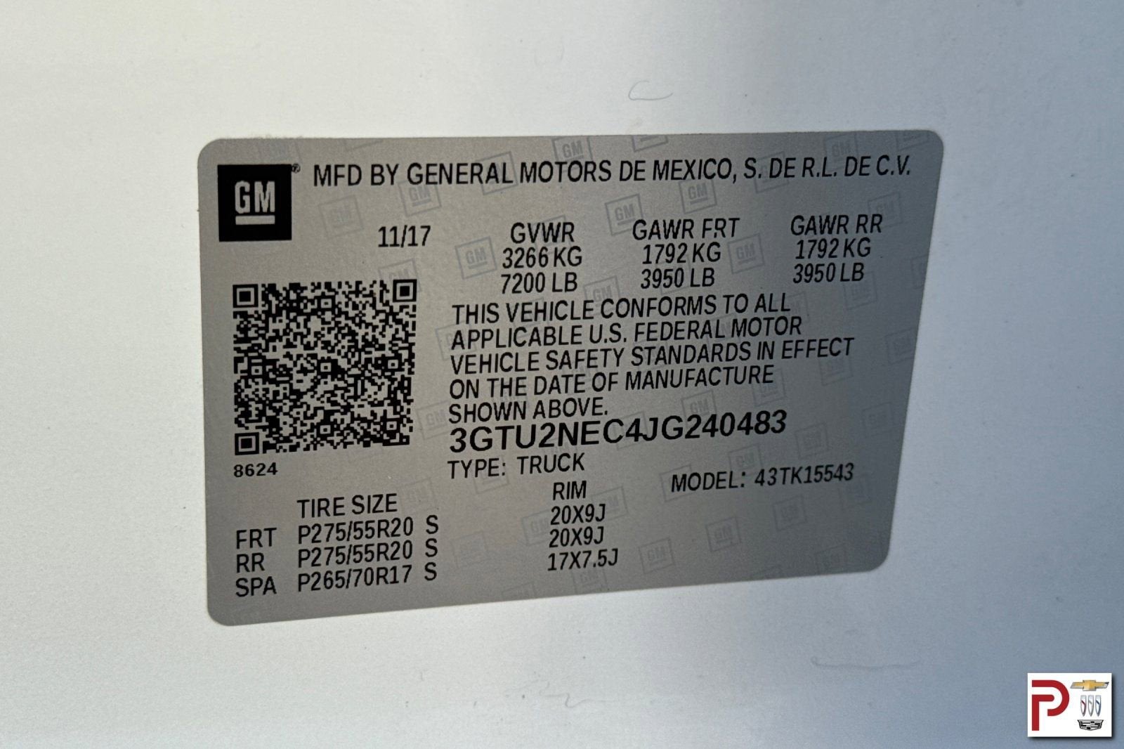 2018 GMC Sierra 1500 SLT