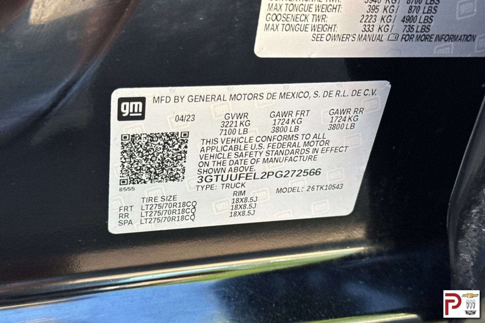 2023 GMC Sierra 1500 AT4X