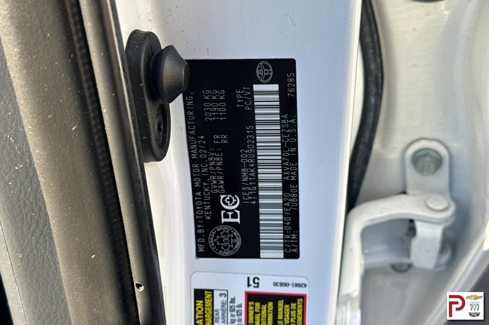 2024 Toyota Camry SE