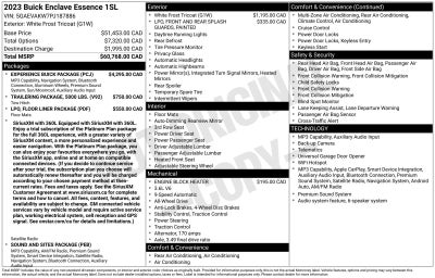 2023 Buick Enclave Essence