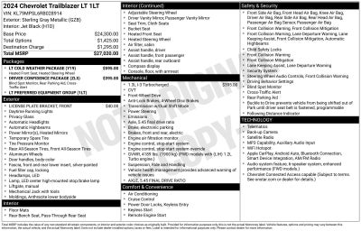2024 Chevrolet Trailblazer LT