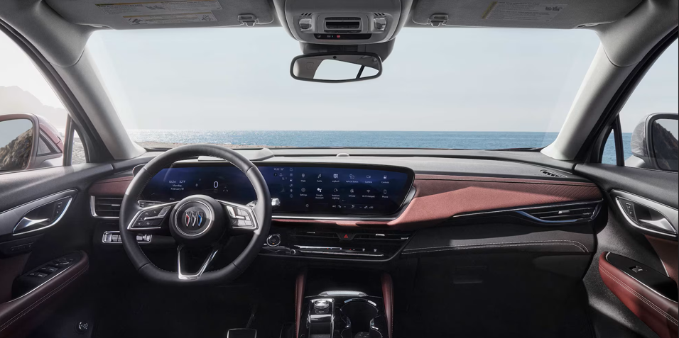 2026 Buick Envision interior with driver safety technology